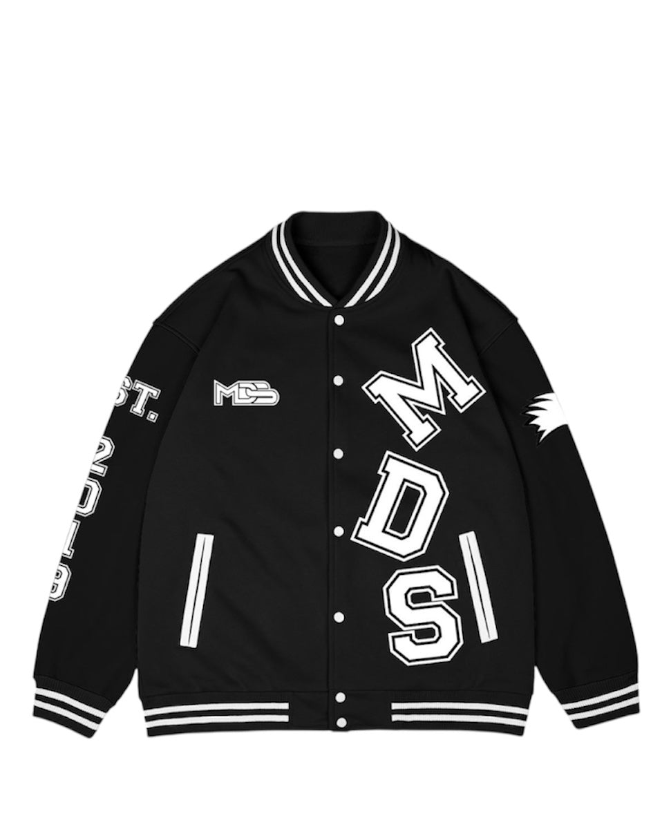 MDS Varsity Jacket – Black Edition