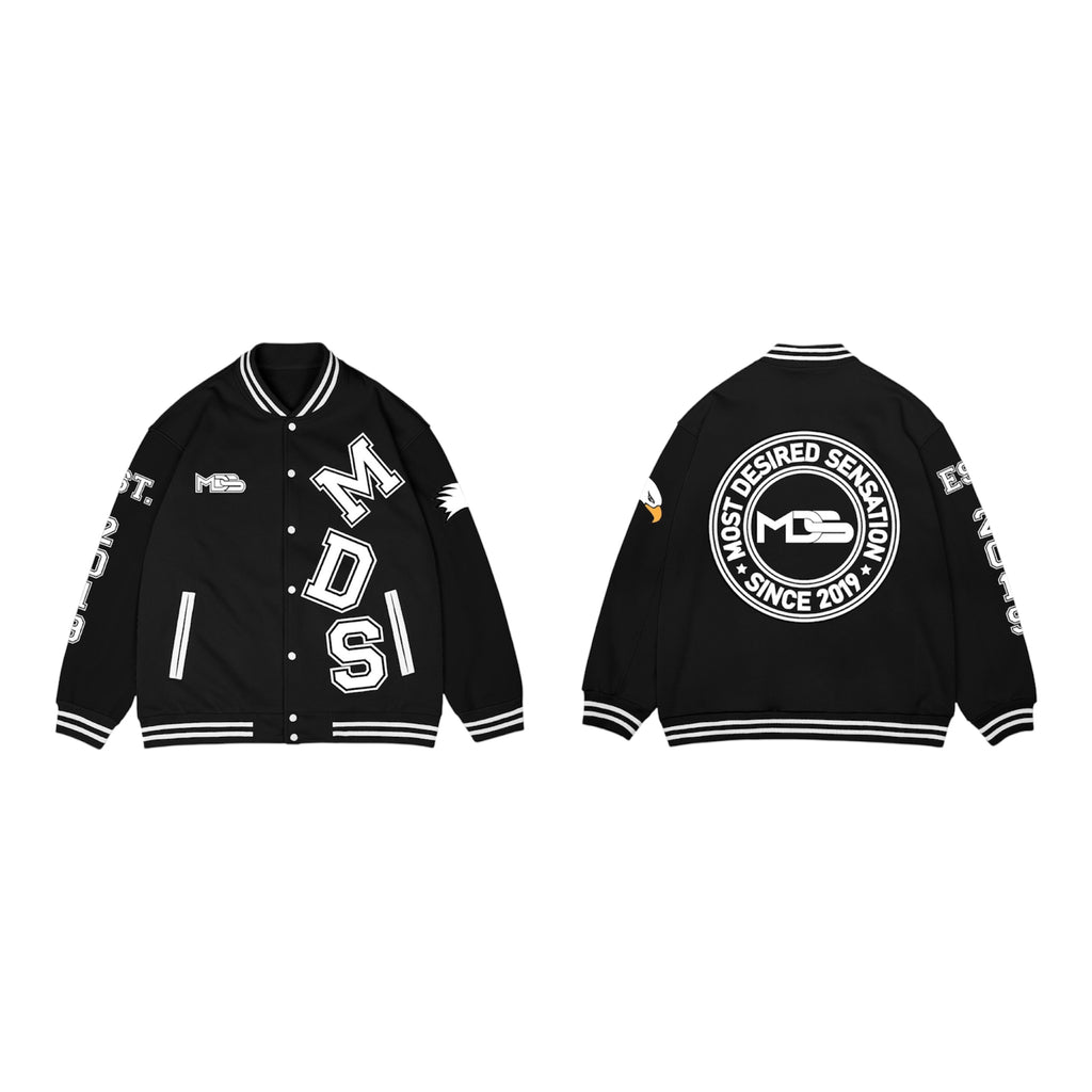 MDS Varsity Jacket – Black Edition