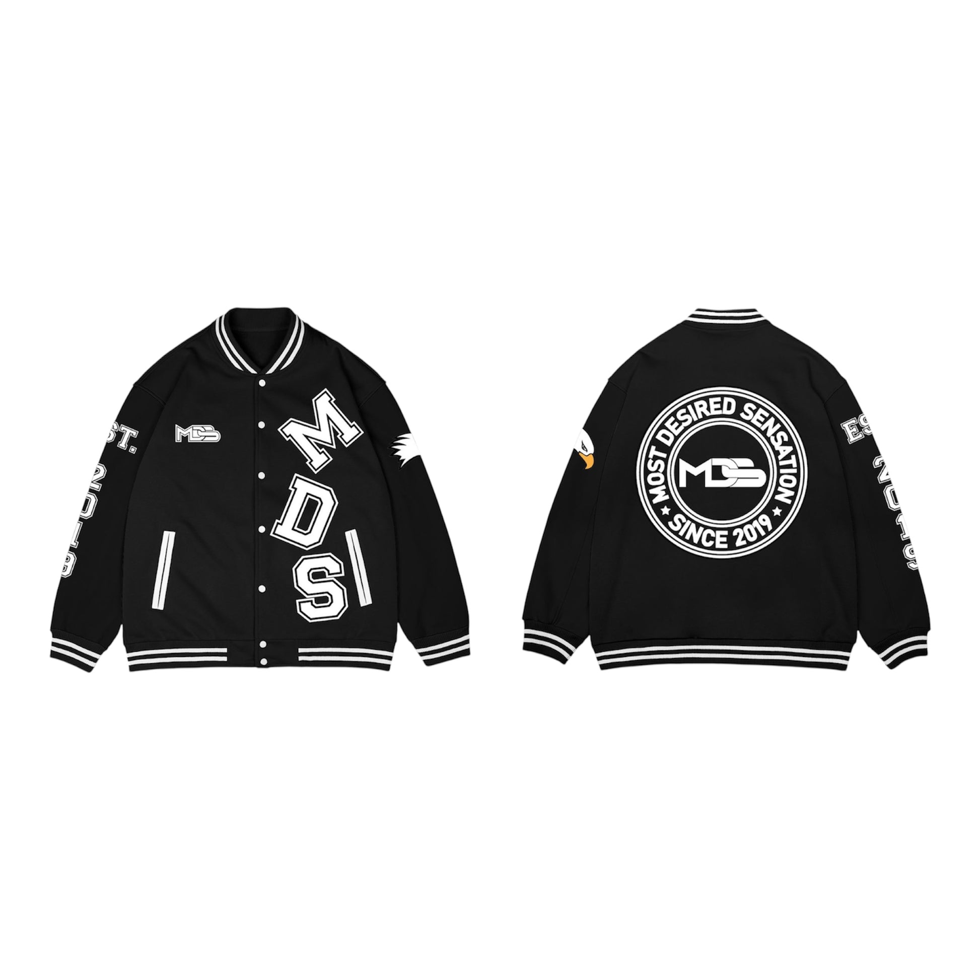 MDS Varsity Jacket – Black Edition