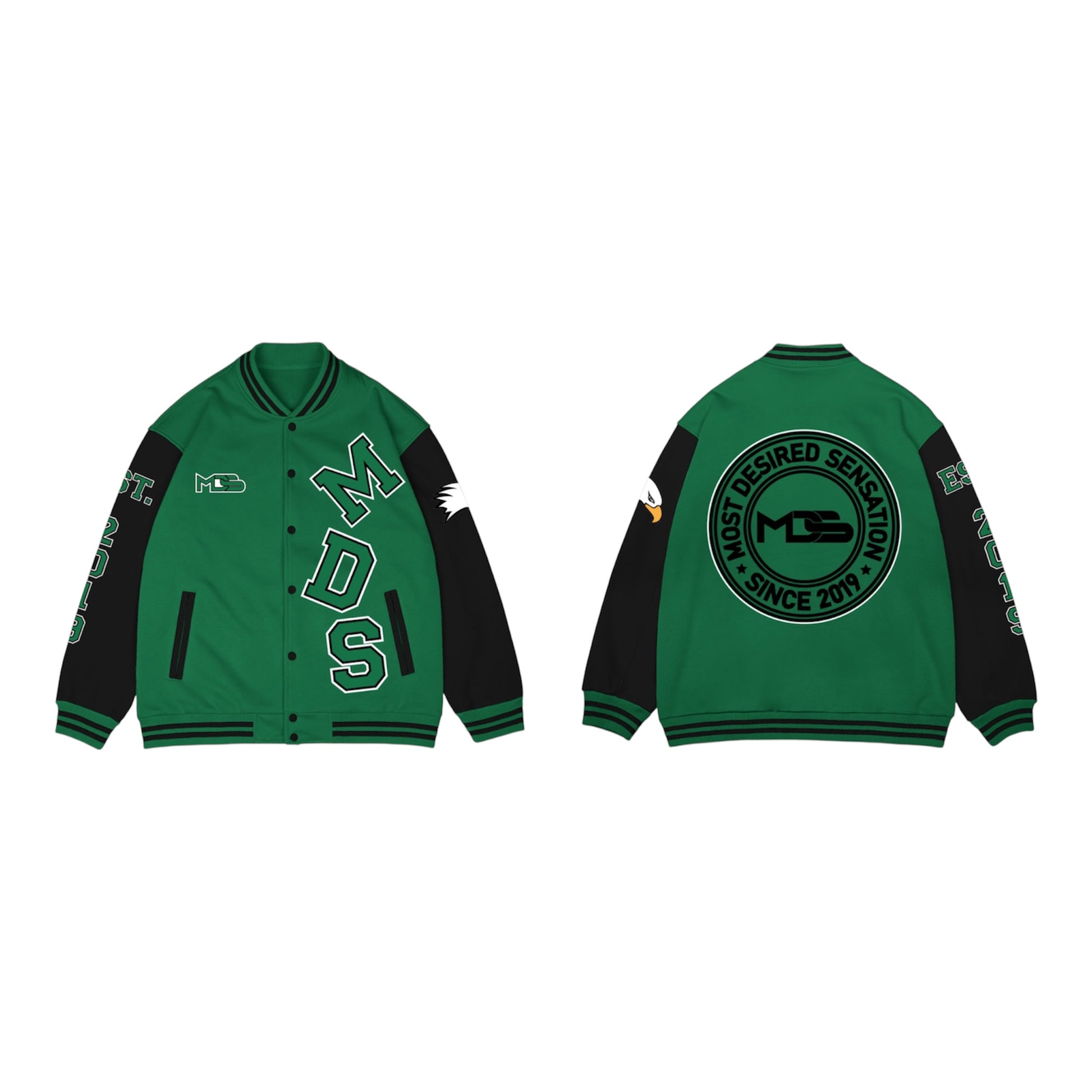 MDS Varsity Jacket – Green Edition
