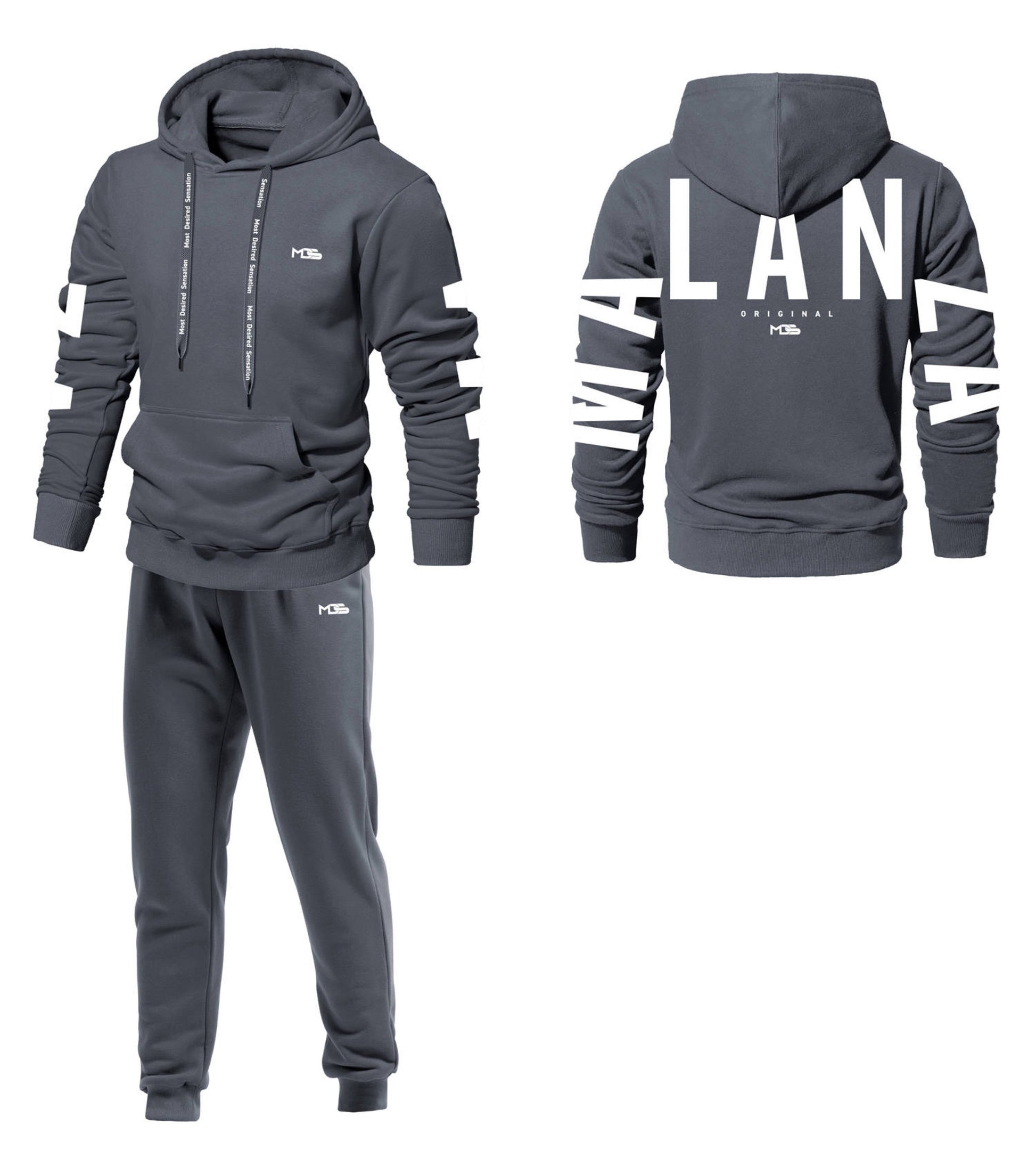 Tracksuit Set Fato de Treino Malanza | Conforto e Estilo Diário
